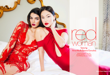 Red Woman: Anna Kile | Betania Goncalves